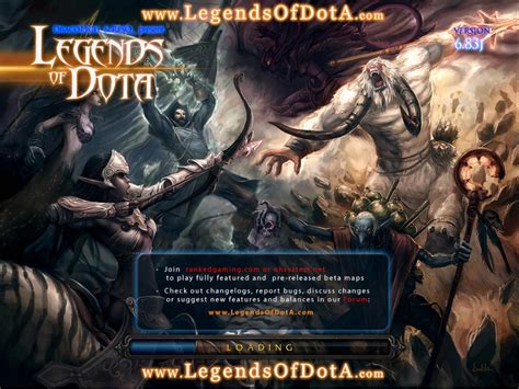 Latest Legends of DotA Maps .
